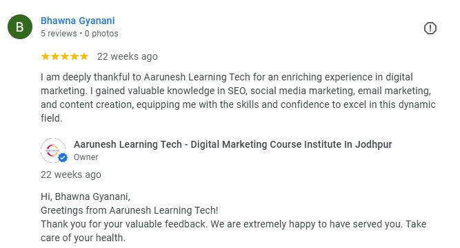 digital marketing course